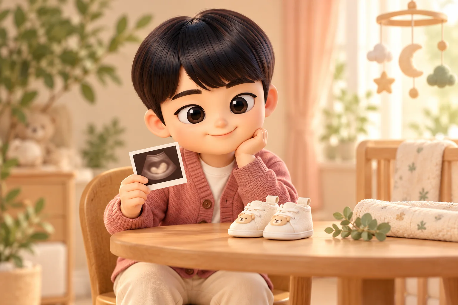 출생 전 준비를 살펴보는 희리